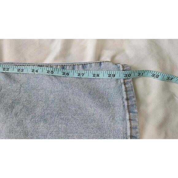 Cotton On Women's Light Wash Wide Leg Straight Denim Jeans Size 4 - Picture 7 of 9